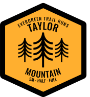 Evergreen Taylor Mountain Trail Run logo on RaceRaves