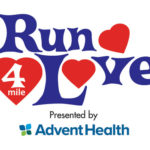 Run 4 Love 4 Mile logo on RaceRaves