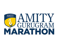 Amity Gurugram Marathon logo on RaceRaves