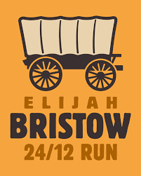 Elijah Bristow 24 & 12 Hour Run logo on RaceRaves