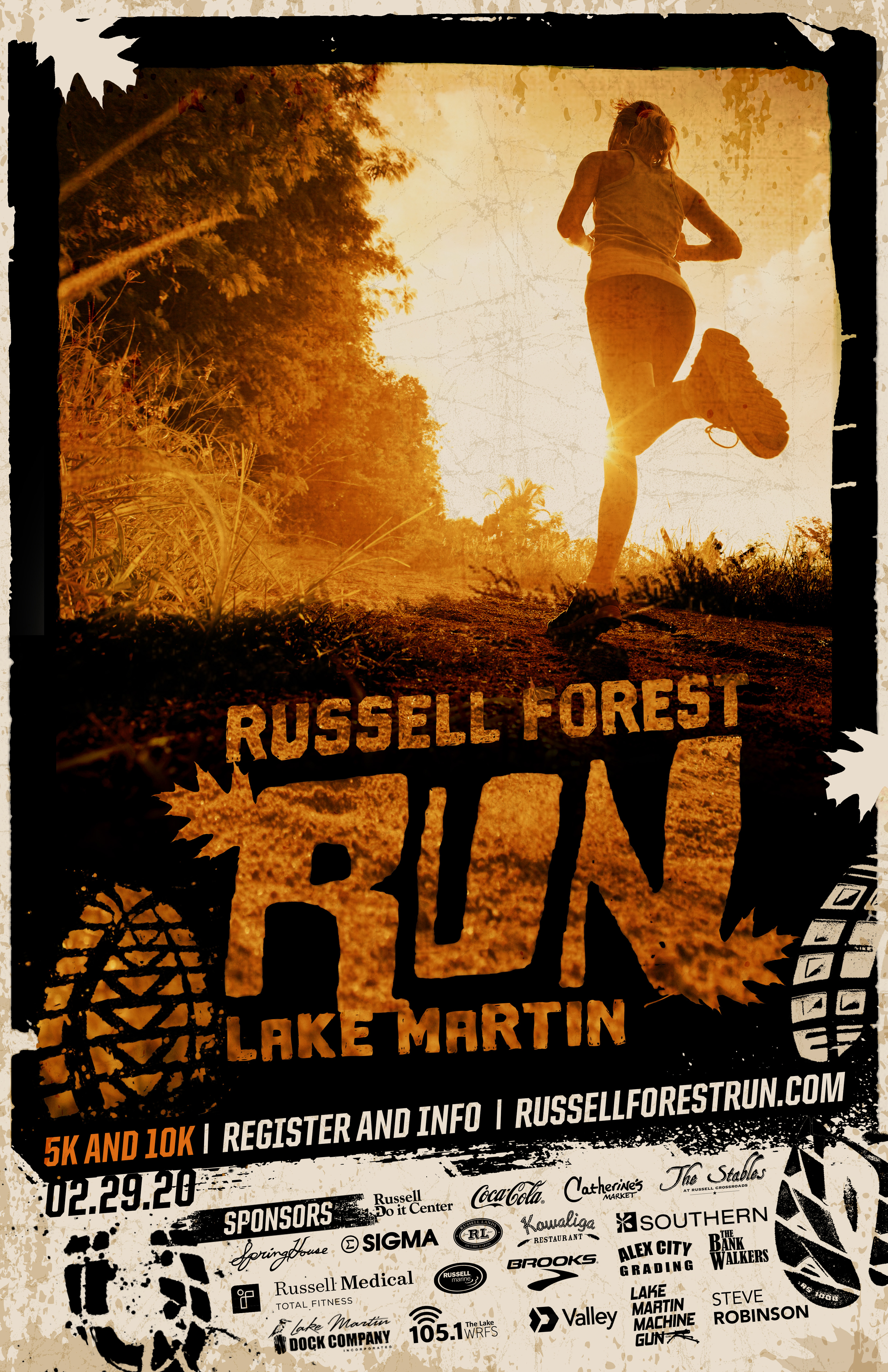 Russell Forest Run logo on RaceRaves