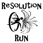 Resolution Run 5K Fort Collins logo on RaceRaves