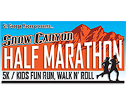 Snow Canyon Half Marathon logo