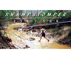 Swamp Stomper 50K & 25K logo on RaceRaves