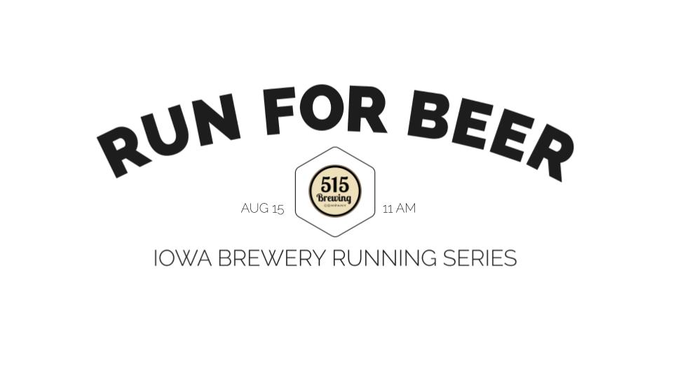 Iowa Brewery Running Series: 515 Brewing logo on RaceRaves