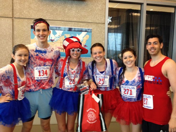 Wildwood Patriotic 5K Beach and Boardwalk Run logo on RaceRaves