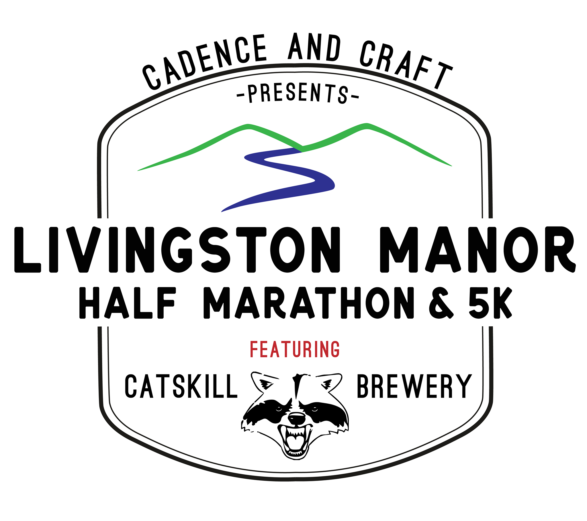 Livingston Manor Half Marathon & 5K logo on RaceRaves