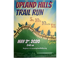 Upland Hills Trail Run logo on RaceRaves