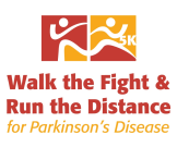 Walk the Fight and Run the Distance for Parkinson’s logo on RaceRaves