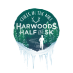 Chills in the Mill Harwood Half & 5K logo on RaceRaves