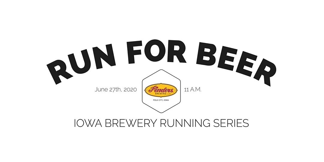 Iowa Brewery Running Series: Fenders Brewing logo on RaceRaves