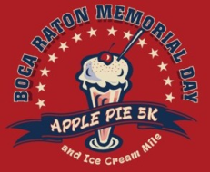 Boca Raton Memorial Day Apple Pie 5K logo on RaceRaves