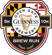 Guinness Open Gate Brew Run logo on RaceRaves