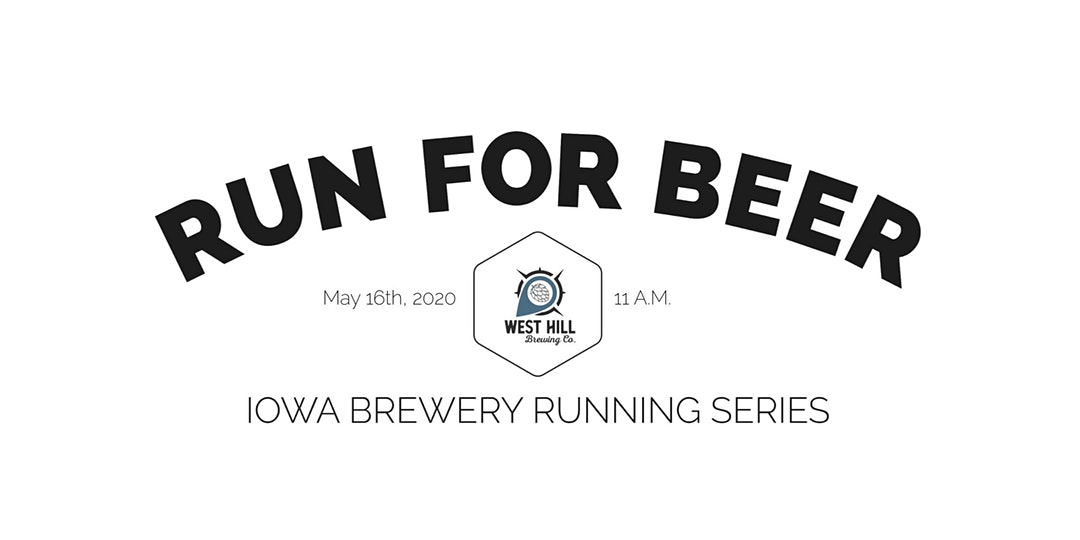 Iowa Brewery Running Series: West Hill Brewing logo on RaceRaves