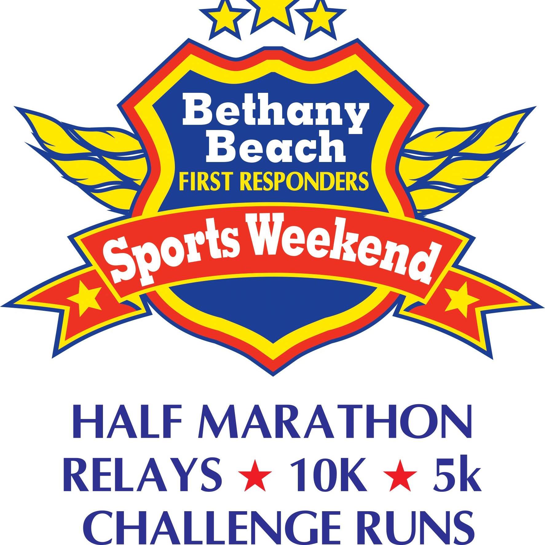 Bethany Beach First Responders Sports Weekend logo on RaceRaves