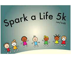 Jumpstart Spark a Life 5K logo on RaceRaves