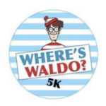 Where’s Waldo 5K logo on RaceRaves