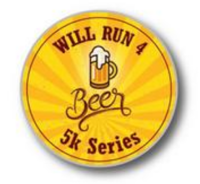 Will Run for Beer 5K May logo on RaceRaves