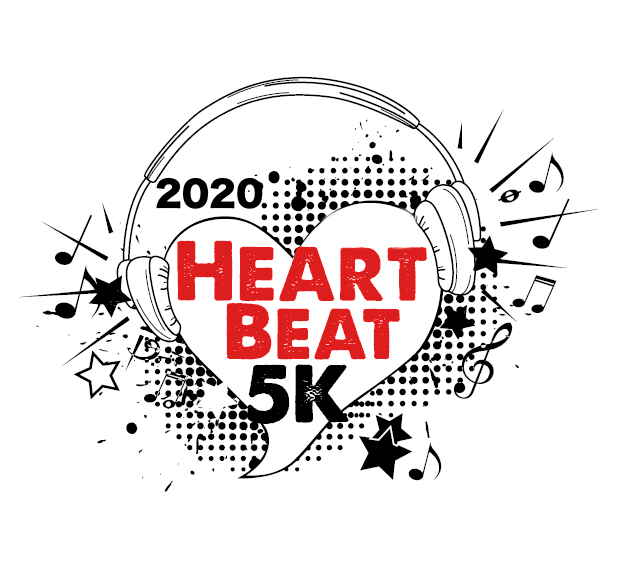 HeartBeat 5K logo on RaceRaves