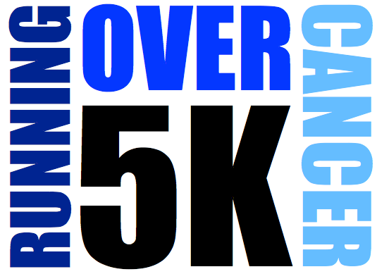 Running Over Cancer 5K (NC) logo on RaceRaves