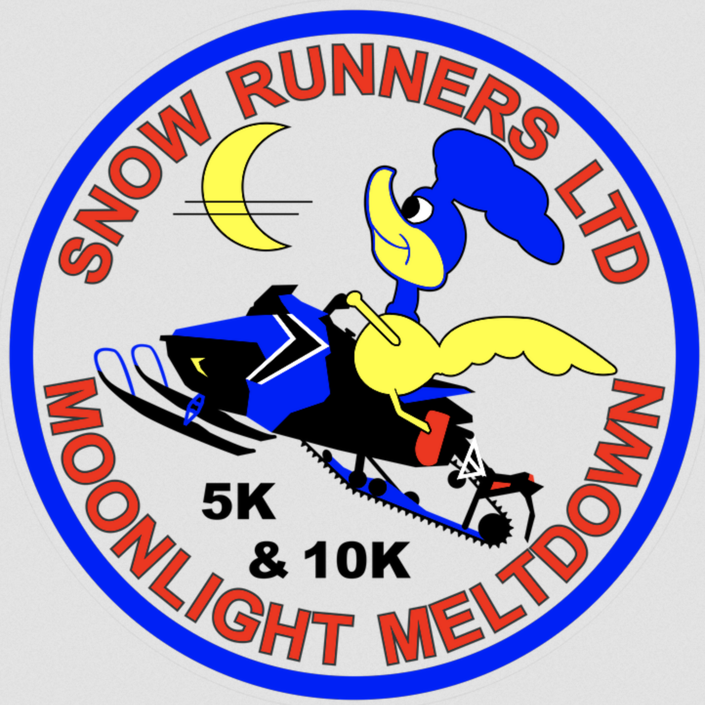 Moonlight Meltdown 5K & 10K logo on RaceRaves