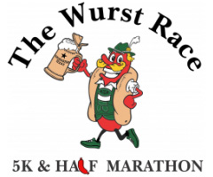 Wurst Race Half Marathon & 5K logo on RaceRaves