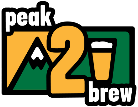 Peak 2 Brew Relay: Catskills P2B logo on RaceRaves