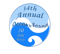 Ocean to Sound 50 Mile Relay logo on RaceRaves