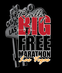 Really Big Free Marathon & Half logo on RaceRaves