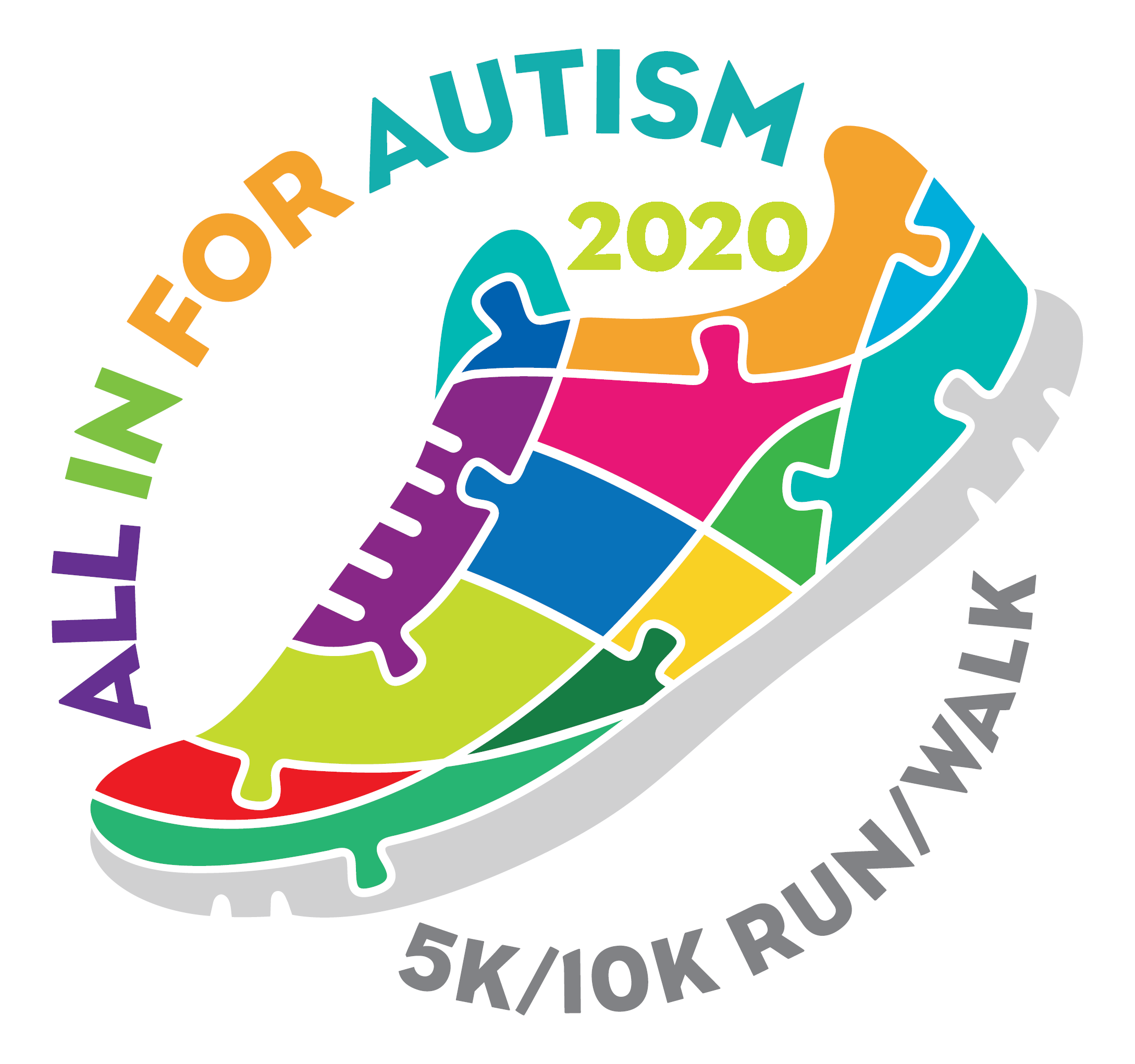 All in For Autism logo on RaceRaves