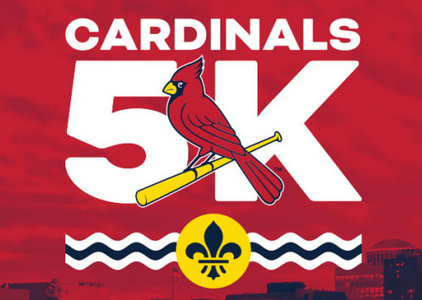 Cardinals 5K logo on RaceRaves