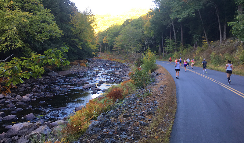 New England marathon