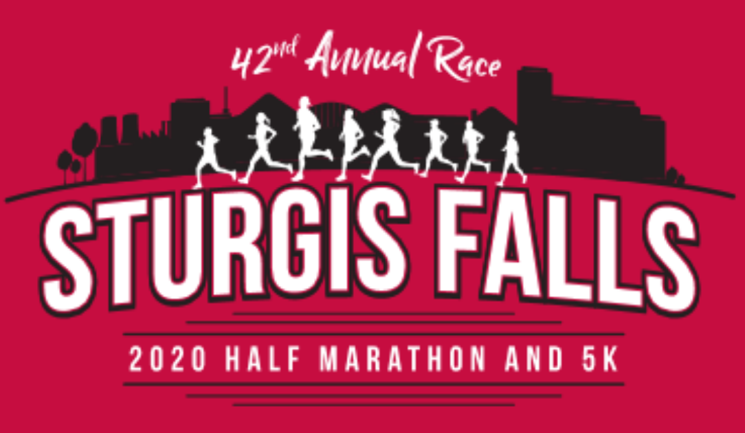 Sturgis Falls Half Marathon & 5K logo on RaceRaves