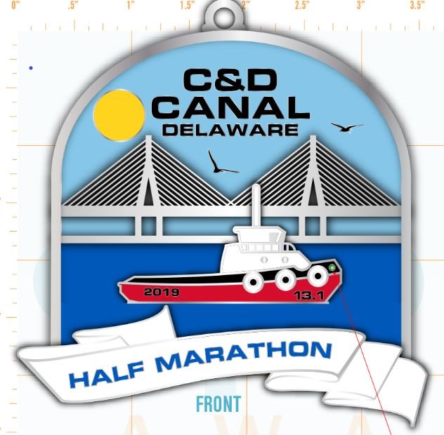 C&D Canal Half Marathon (Run The Canal) logo on RaceRaves