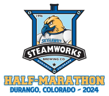 Steamworks Half Marathon logo on RaceRaves