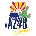 Chandler #AZ48 Half Marathon & 5K logo on RaceRaves