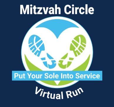 Mitzvah Circle Run (virtual) logo on RaceRaves