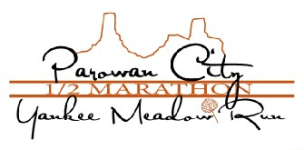 Parowan City Half Marathon Yankee Meadow Run logo on RaceRaves