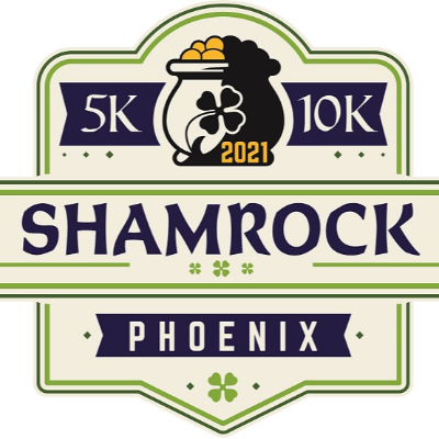 Phoenix Shamrock 10K & 5K logo on RaceRaves