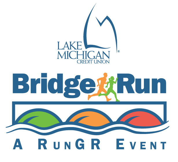 Lake Michigan Credit Union Bridge Run logo on RaceRaves