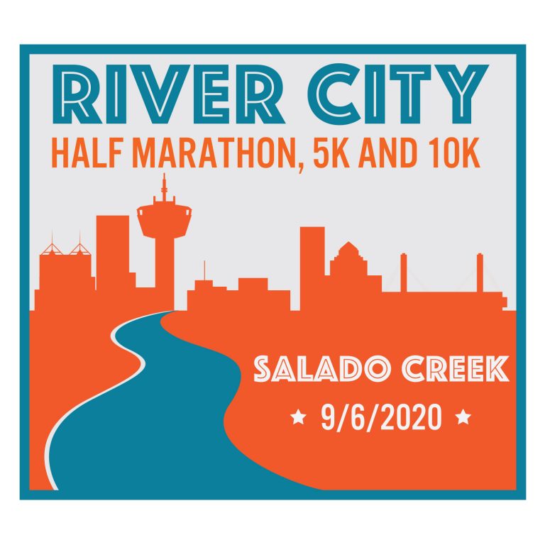 River City Half Marathon – Salado Creek logo on RaceRaves