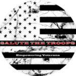 Salute the Troops Half Marathon logo on RaceRaves