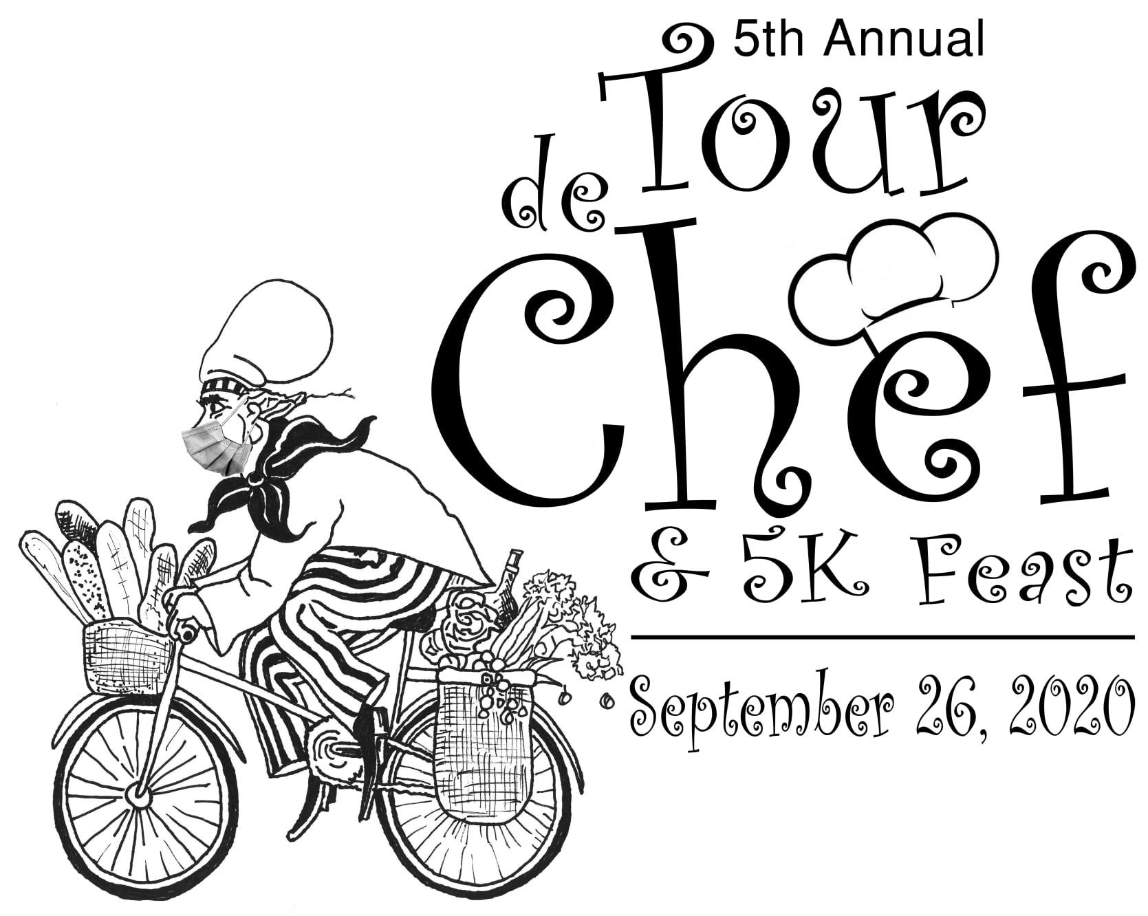 Tour de Chef & 5K Feast (virtual) logo on RaceRaves