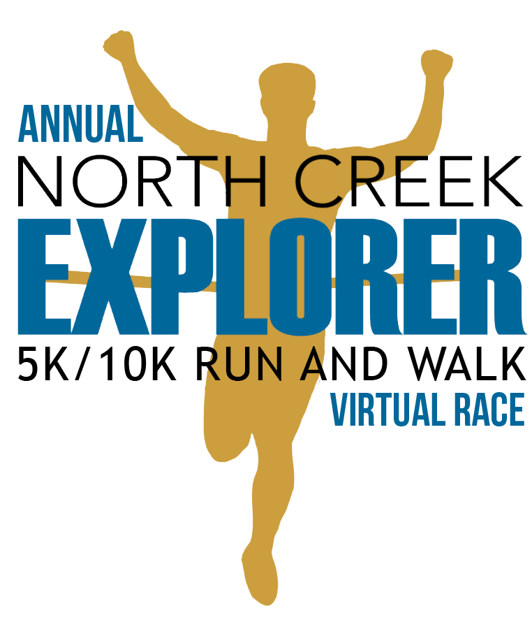North Creek Explorer 5K & 10K (virtual) logo on RaceRaves