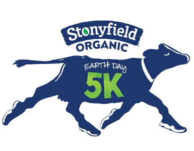 Stonyfield Organic Earth Day 5K logo on RaceRaves