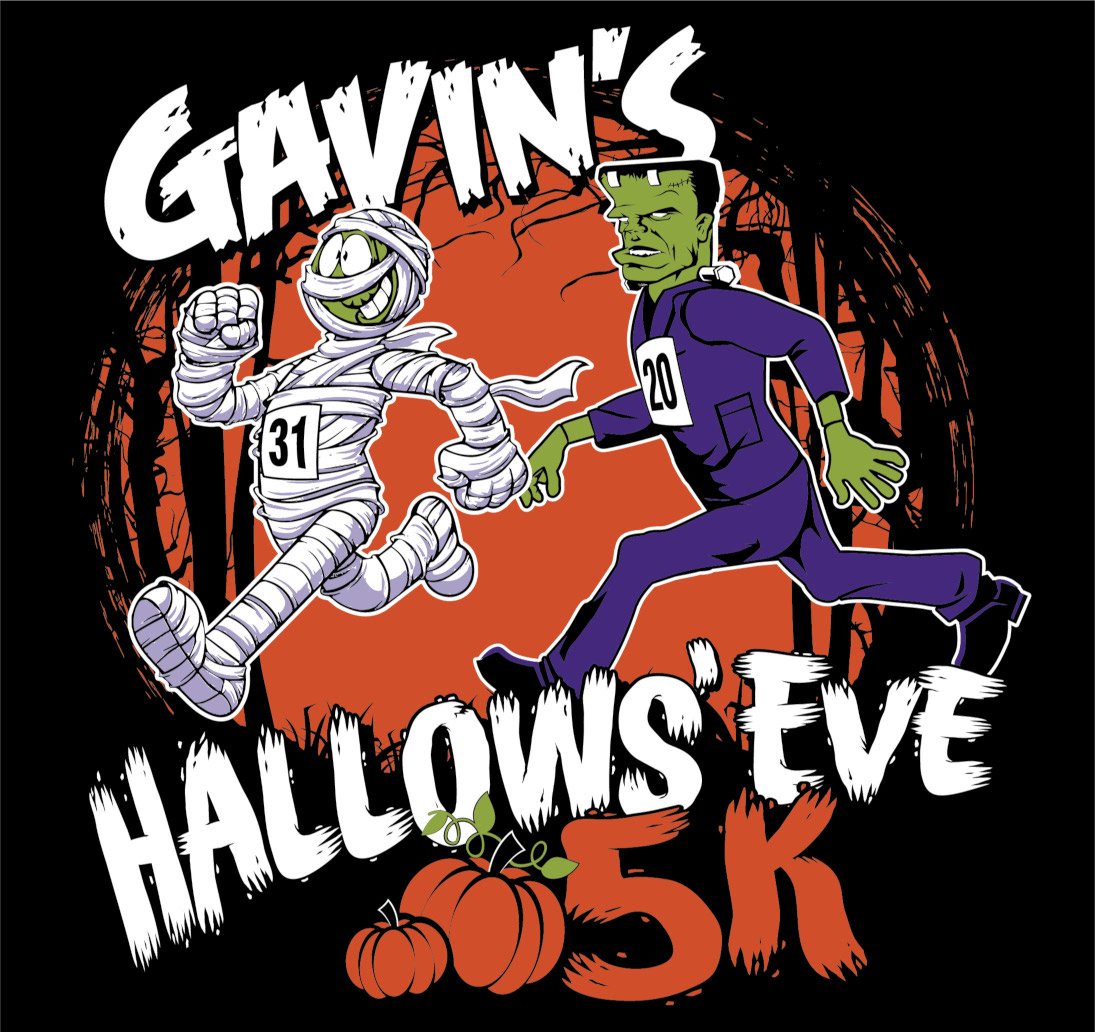 Gavin’s Hallows’ Eve 5K logo on RaceRaves