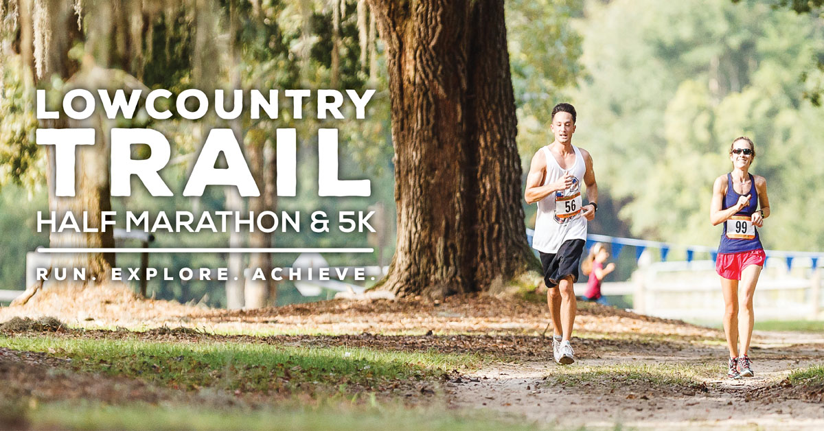 Lowcountry Trail Half Marathon & 5K logo on RaceRaves