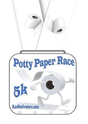 Potty Paper Race 5K (virtual) logo on RaceRaves