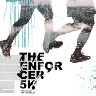 The Enforcer 5K logo on RaceRaves