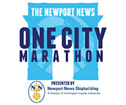 Newport News One City Marathon logo